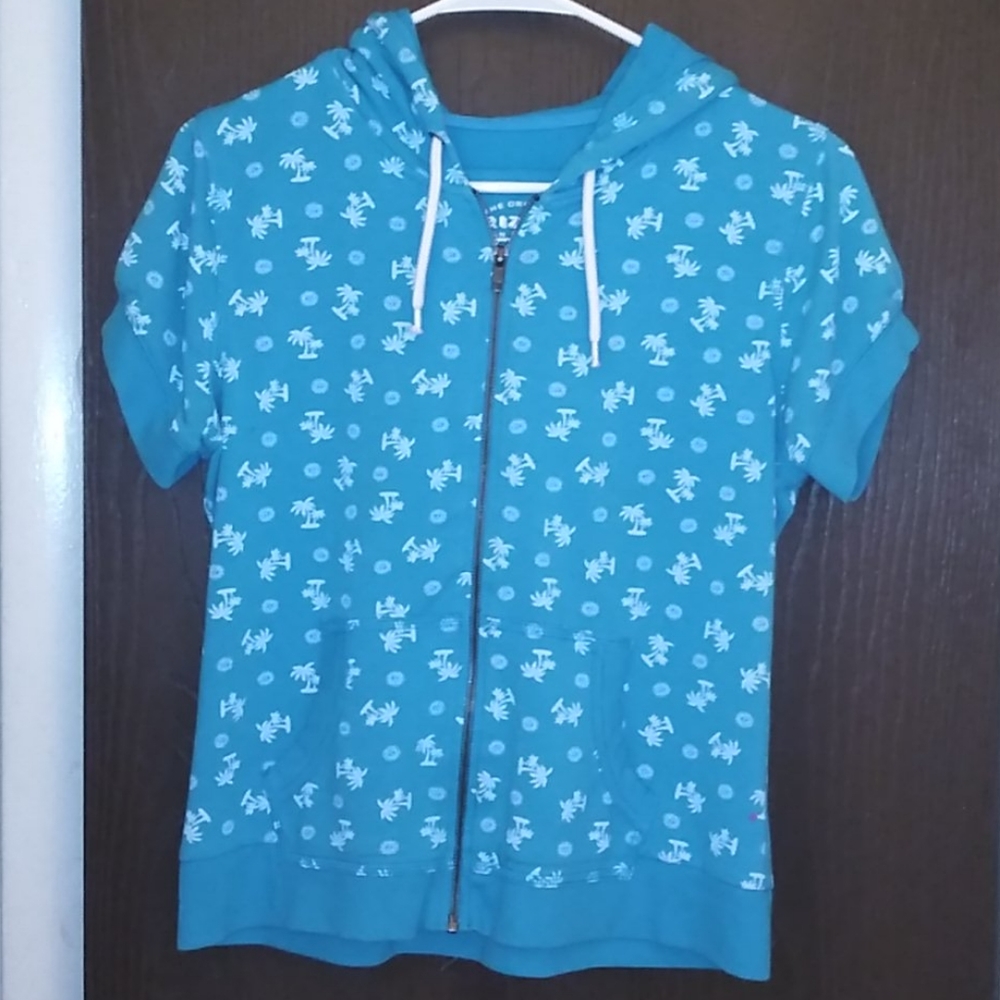 Blue and white jacket
